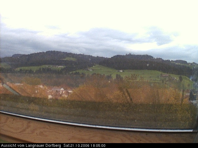 Webcam-Bild: Aussicht vom Dorfberg in Langnau 20061021-180500