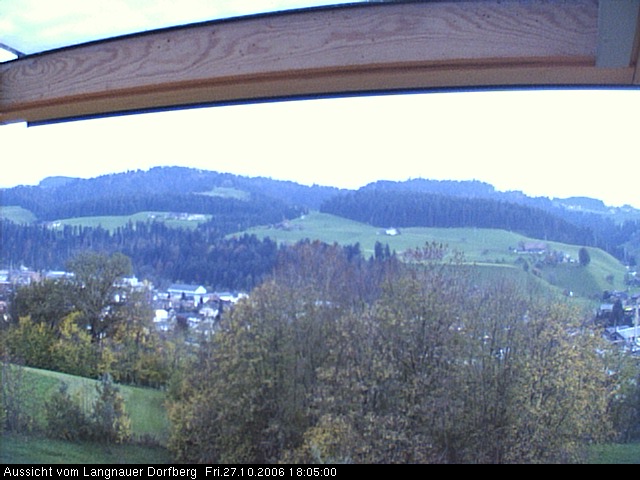 Webcam-Bild: Aussicht vom Dorfberg in Langnau 20061027-180500