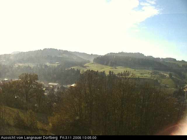 Webcam-Bild: Aussicht vom Dorfberg in Langnau 20061103-100500