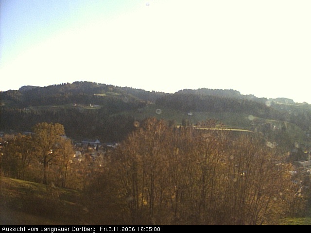Webcam-Bild: Aussicht vom Dorfberg in Langnau 20061103-160500