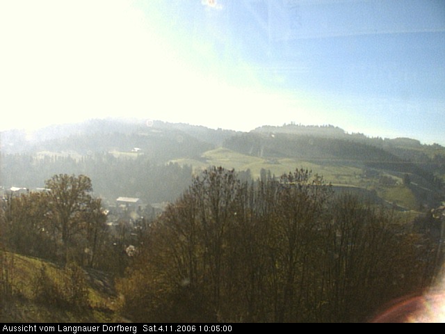Webcam-Bild: Aussicht vom Dorfberg in Langnau 20061104-100500