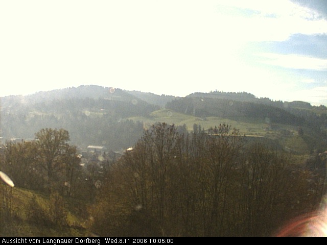Webcam-Bild: Aussicht vom Dorfberg in Langnau 20061108-100500