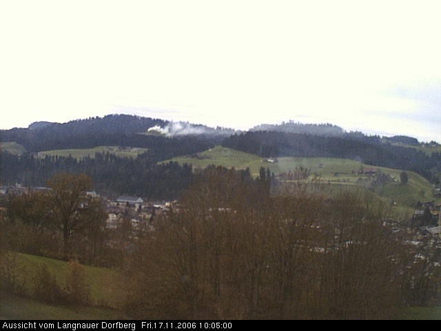 Webcam-Bild: Aussicht vom Dorfberg in Langnau 20061117-100500
