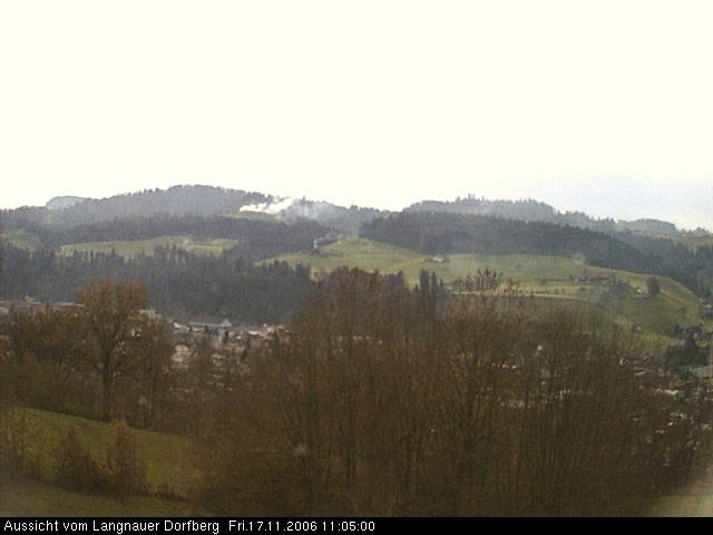 Webcam-Bild: Aussicht vom Dorfberg in Langnau 20061117-110500