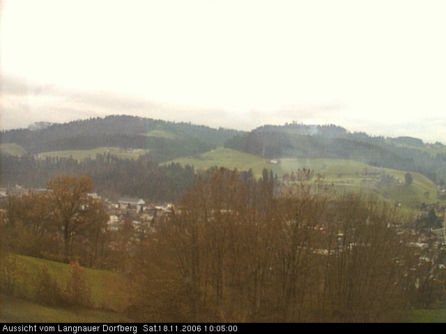 Webcam-Bild: Aussicht vom Dorfberg in Langnau 20061118-100500