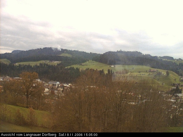 Webcam-Bild: Aussicht vom Dorfberg in Langnau 20061118-150500