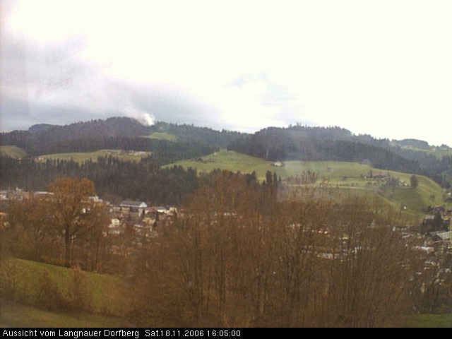 Webcam-Bild: Aussicht vom Dorfberg in Langnau 20061118-160500