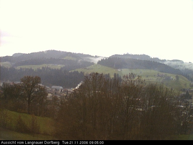 Webcam-Bild: Aussicht vom Dorfberg in Langnau 20061121-090500