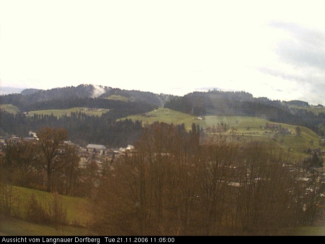 Webcam-Bild: Aussicht vom Dorfberg in Langnau 20061121-110500