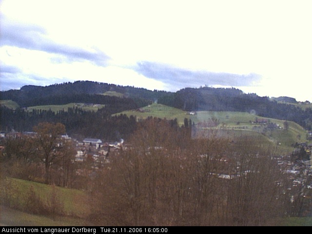 Webcam-Bild: Aussicht vom Dorfberg in Langnau 20061121-160500