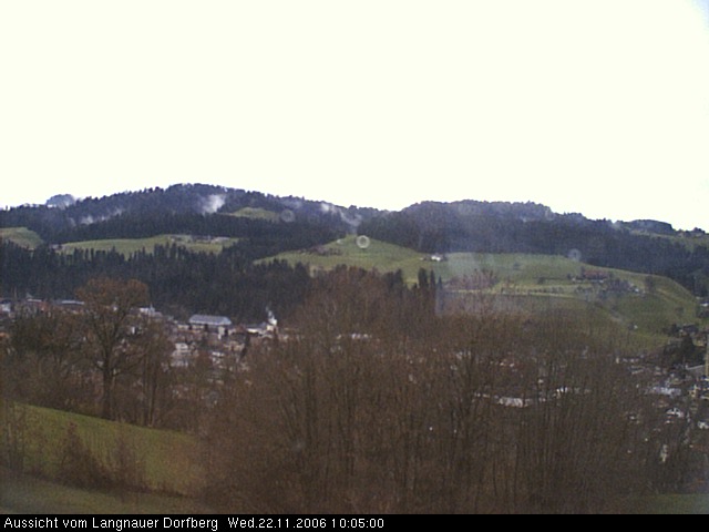 Webcam-Bild: Aussicht vom Dorfberg in Langnau 20061122-100500