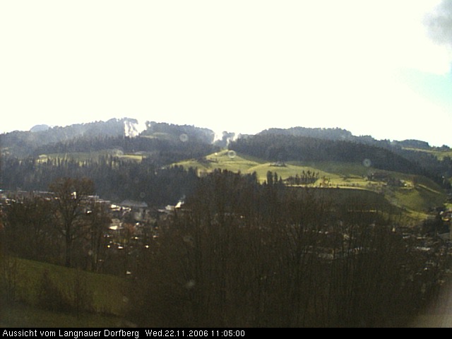 Webcam-Bild: Aussicht vom Dorfberg in Langnau 20061122-110500