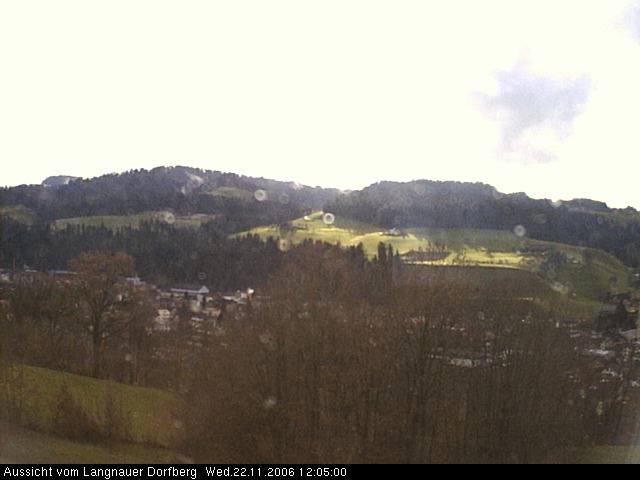 Webcam-Bild: Aussicht vom Dorfberg in Langnau 20061122-120500