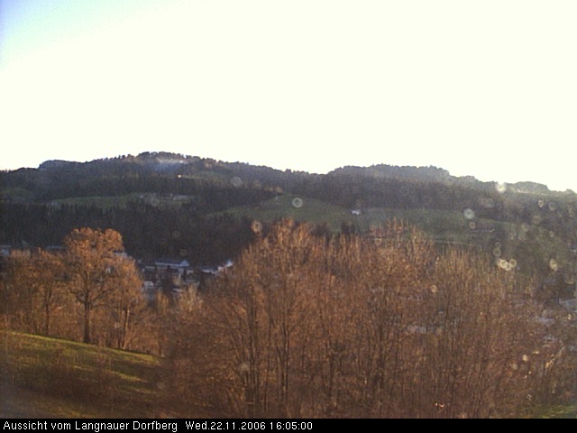 Webcam-Bild: Aussicht vom Dorfberg in Langnau 20061122-160500