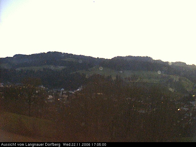 Webcam-Bild: Aussicht vom Dorfberg in Langnau 20061122-170500