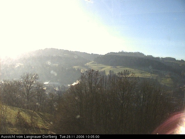 Webcam-Bild: Aussicht vom Dorfberg in Langnau 20061128-100500