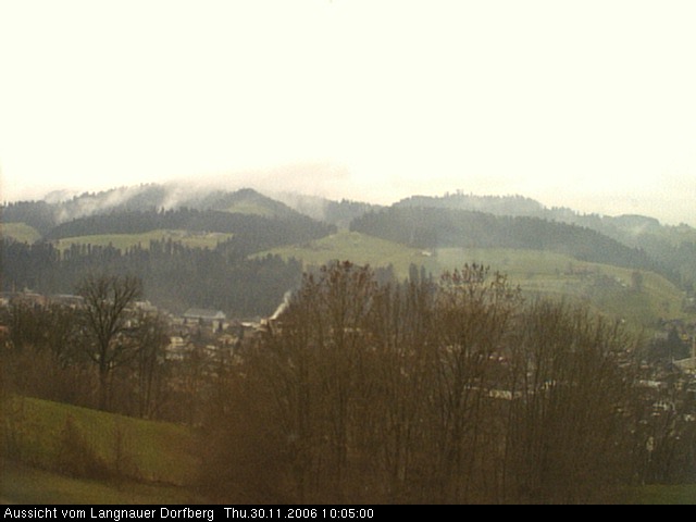 Webcam-Bild: Aussicht vom Dorfberg in Langnau 20061130-100500