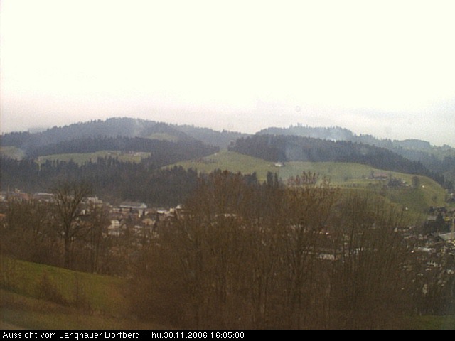 Webcam-Bild: Aussicht vom Dorfberg in Langnau 20061130-160500