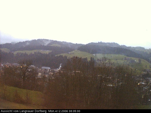 Webcam-Bild: Aussicht vom Dorfberg in Langnau 20061204-080500