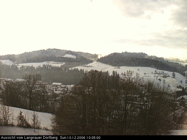 Webcam-Bild: Aussicht vom Dorfberg in Langnau 20061210-100500