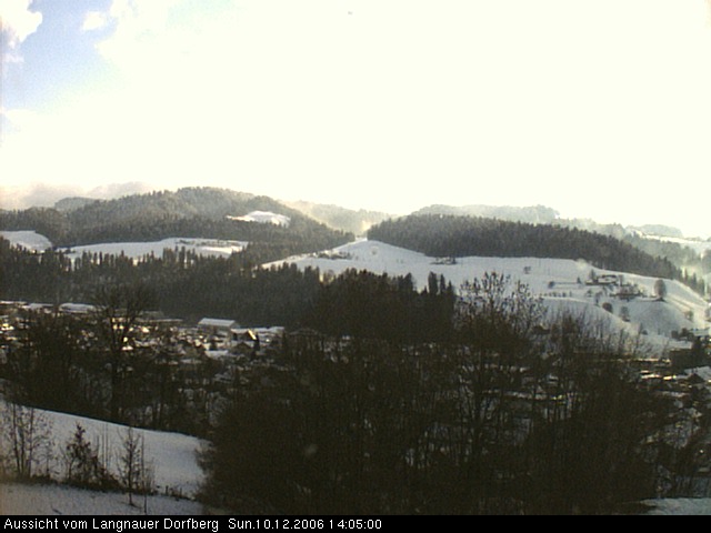 Webcam-Bild: Aussicht vom Dorfberg in Langnau 20061210-140500