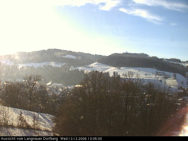 Webcam-Bild: Aussicht vom Dorfberg in Langnau 20061213-100500