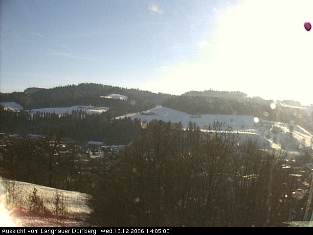 Webcam-Bild: Aussicht vom Dorfberg in Langnau 20061213-140500