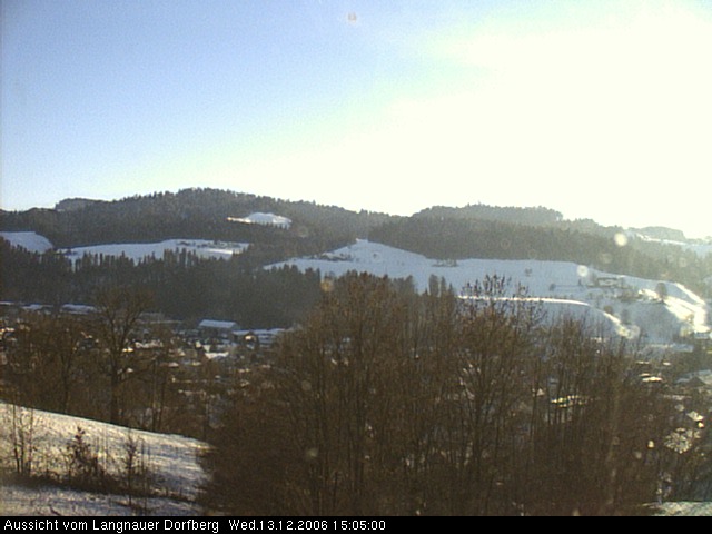 Webcam-Bild: Aussicht vom Dorfberg in Langnau 20061213-150500