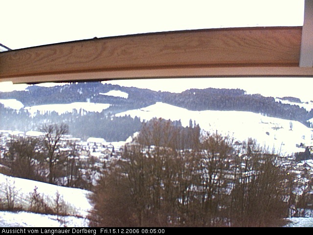 Webcam-Bild: Aussicht vom Dorfberg in Langnau 20061215-080500