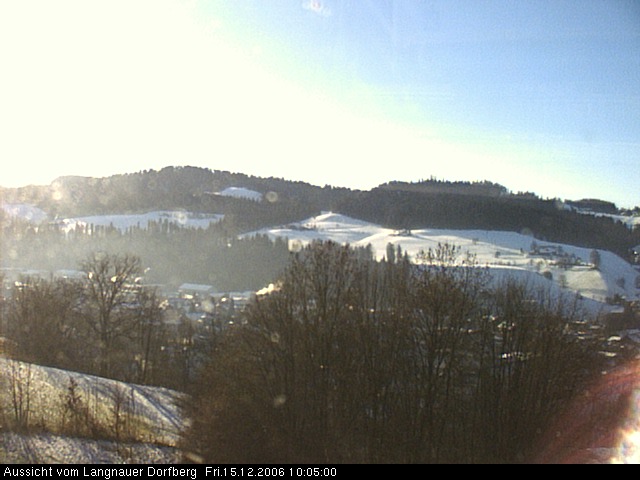 Webcam-Bild: Aussicht vom Dorfberg in Langnau 20061215-100500