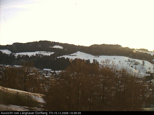 Webcam-Bild: Aussicht vom Dorfberg in Langnau 20061215-160500