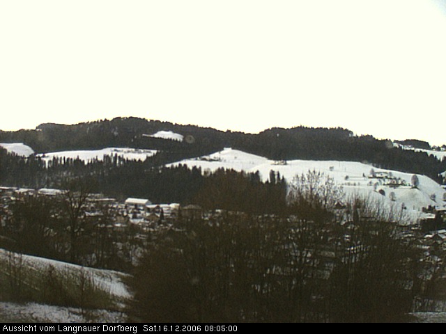 Webcam-Bild: Aussicht vom Dorfberg in Langnau 20061216-080500