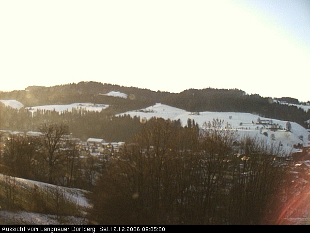 Webcam-Bild: Aussicht vom Dorfberg in Langnau 20061216-090500
