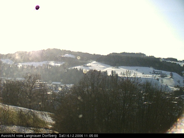 Webcam-Bild: Aussicht vom Dorfberg in Langnau 20061216-110500