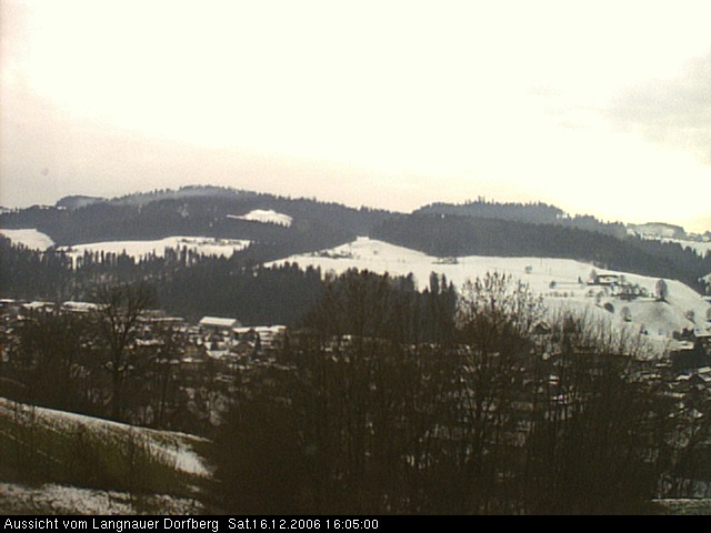 Webcam-Bild: Aussicht vom Dorfberg in Langnau 20061216-160500