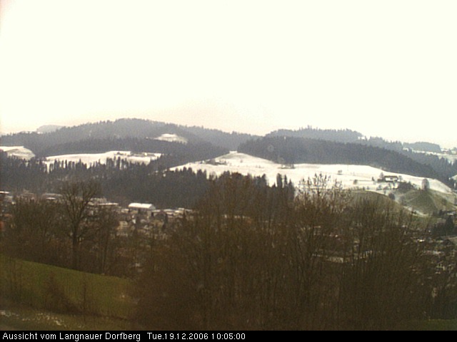 Webcam-Bild: Aussicht vom Dorfberg in Langnau 20061219-100500
