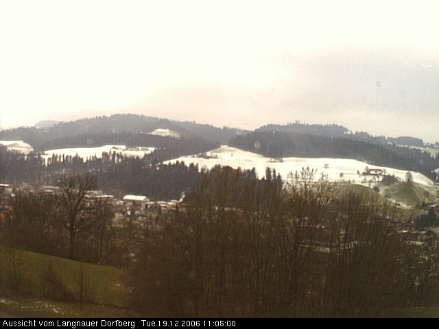 Webcam-Bild: Aussicht vom Dorfberg in Langnau 20061219-110500