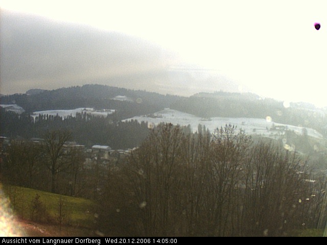 Webcam-Bild: Aussicht vom Dorfberg in Langnau 20061220-140500
