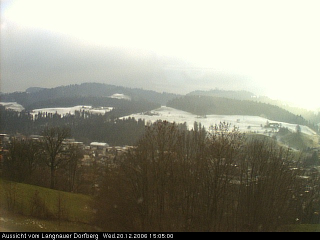 Webcam-Bild: Aussicht vom Dorfberg in Langnau 20061220-150500