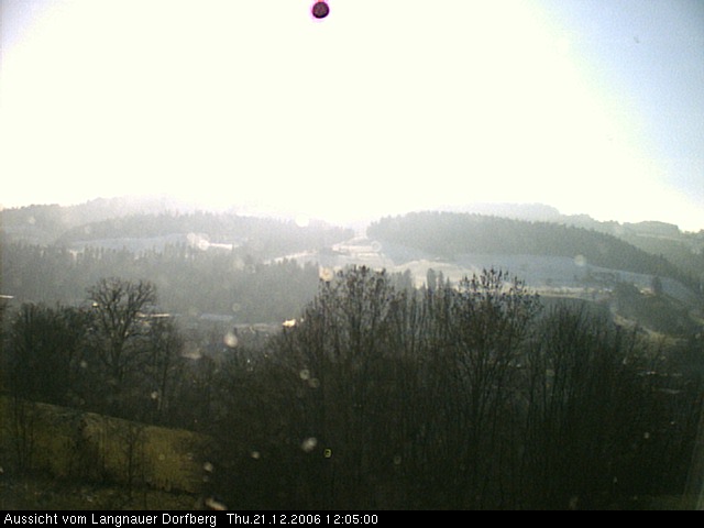 Webcam-Bild: Aussicht vom Dorfberg in Langnau 20061221-120500