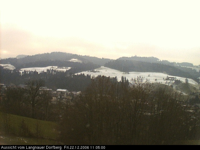 Webcam-Bild: Aussicht vom Dorfberg in Langnau 20061222-110500