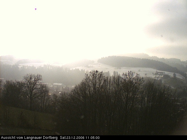 Webcam-Bild: Aussicht vom Dorfberg in Langnau 20061223-110500