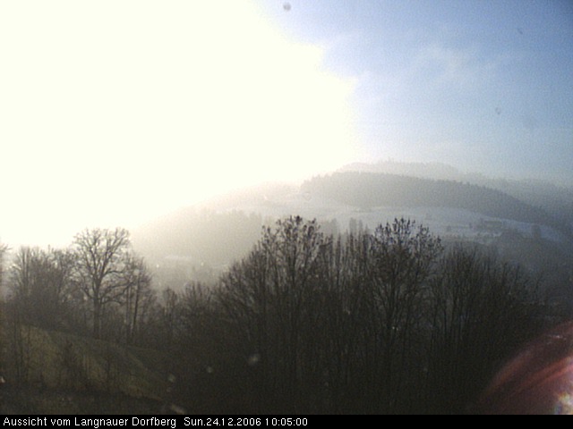 Webcam-Bild: Aussicht vom Dorfberg in Langnau 20061224-100500