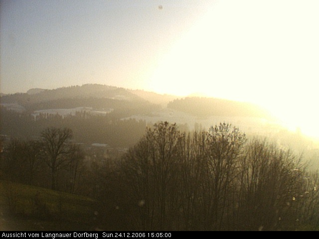 Webcam-Bild: Aussicht vom Dorfberg in Langnau 20061224-150500