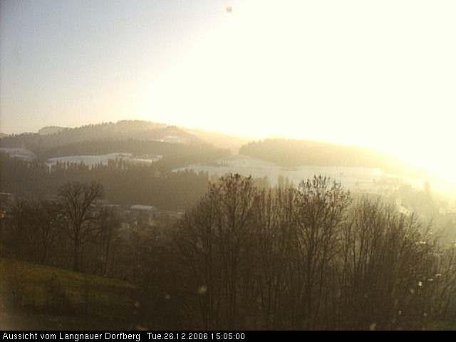 Webcam-Bild: Aussicht vom Dorfberg in Langnau 20061226-150500