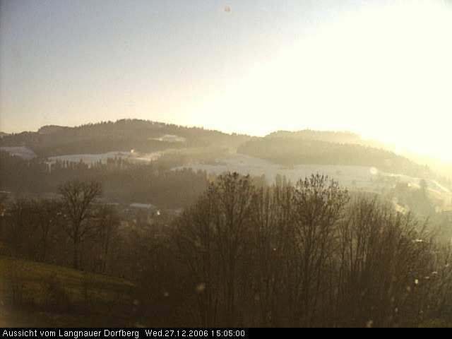 Webcam-Bild: Aussicht vom Dorfberg in Langnau 20061227-150500