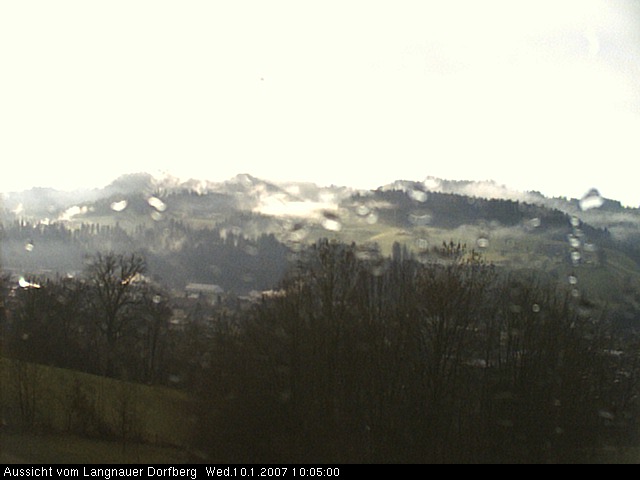 Webcam-Bild: Aussicht vom Dorfberg in Langnau 20070110-100500