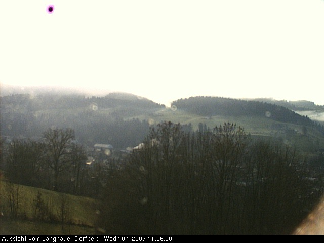 Webcam-Bild: Aussicht vom Dorfberg in Langnau 20070110-110500