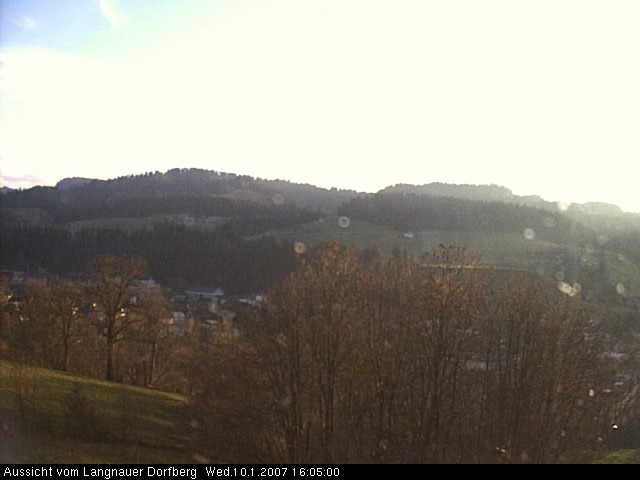 Webcam-Bild: Aussicht vom Dorfberg in Langnau 20070110-160500