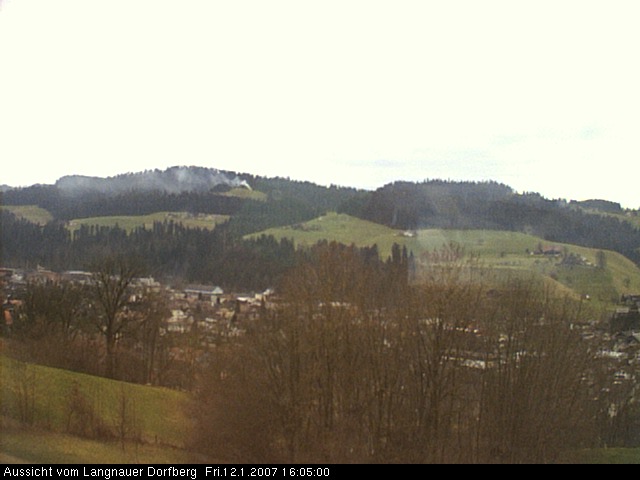 Webcam-Bild: Aussicht vom Dorfberg in Langnau 20070112-160500